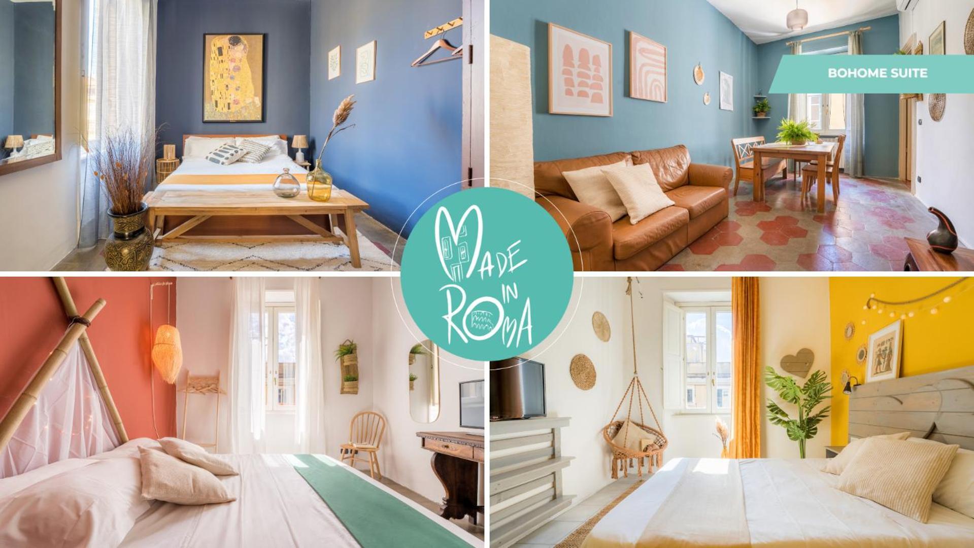 Bohome Suite - Ethnic Apt In The Center Of โรม ภายนอก รูปภาพ